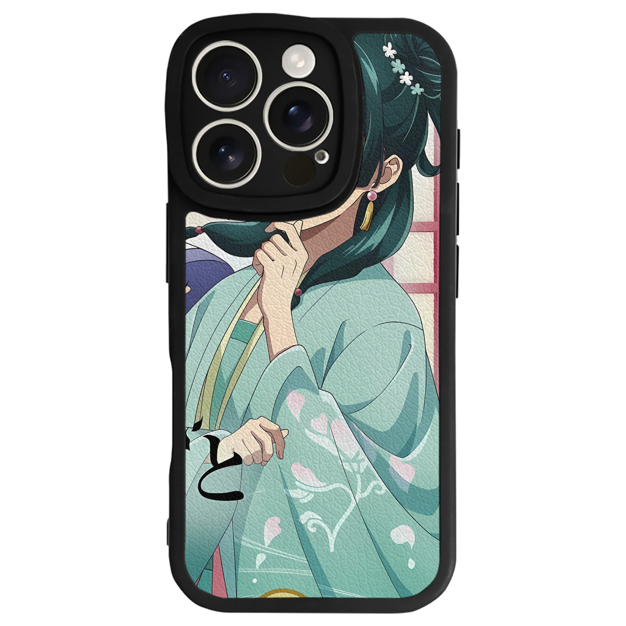 薬屋のひとりごと The Apothecary Diaries 【iPhone 16シリーズ対応】シリコンスマホケース（レザー調） 材質：シリコン